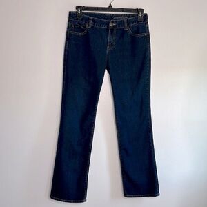 Gap factory premium curvy straight leg denim jeans size 10